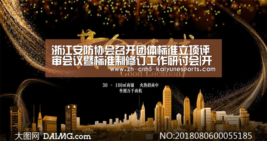 浙江安防协会召开团体标准立项评审会议暨标准制修订工作研讨会|开云电竞(图1) LOL直播